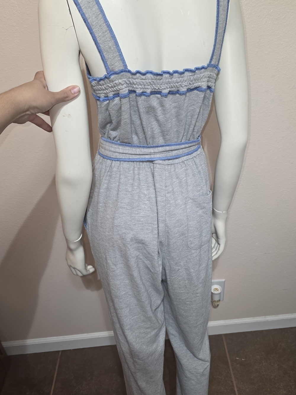 Saturday Sunday by Anthropologie Belted Knit Jumpsuit - Size Small - Picture 6 of 8